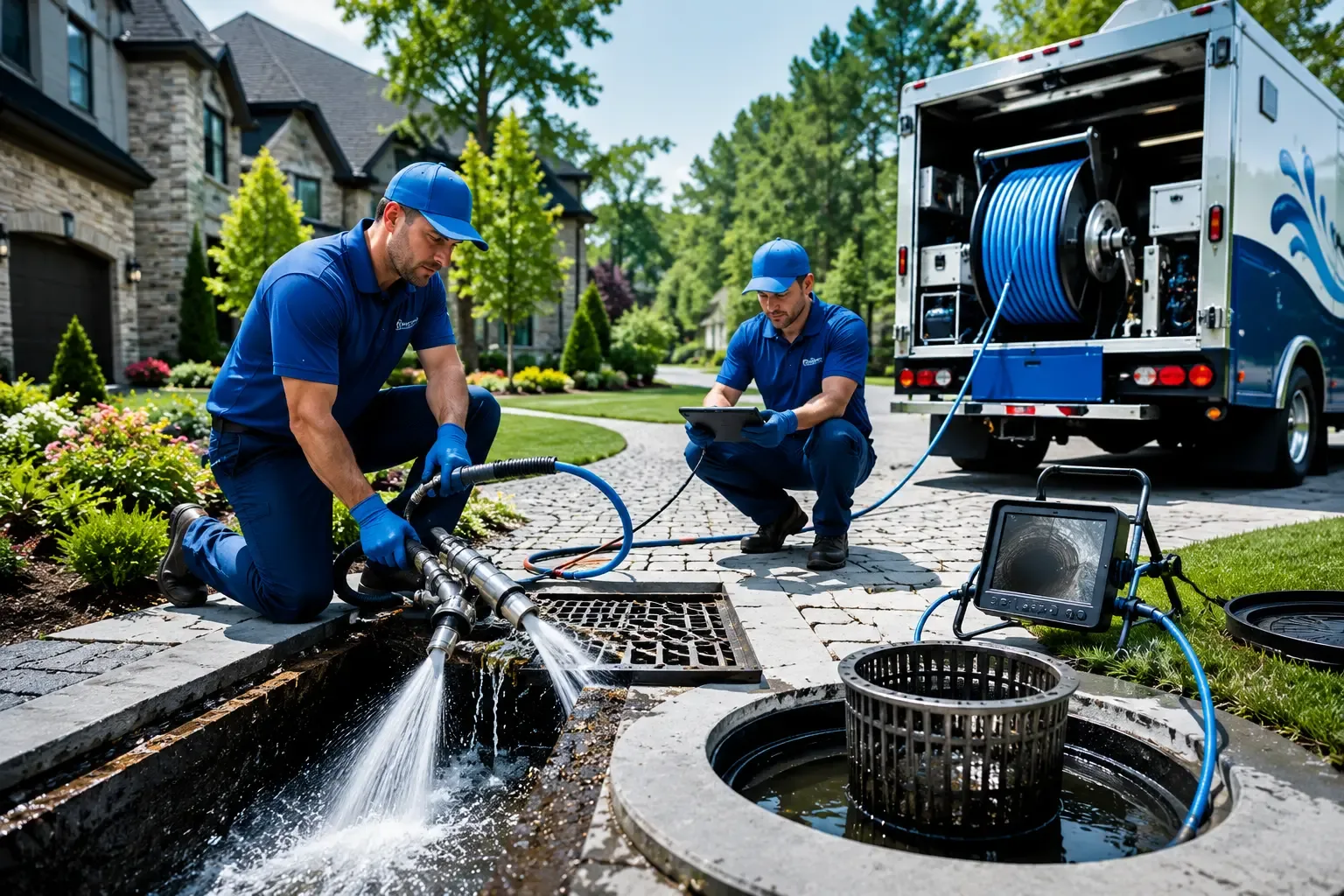 Local outdoor drain cleaning professionals in Hickory Flat, MS